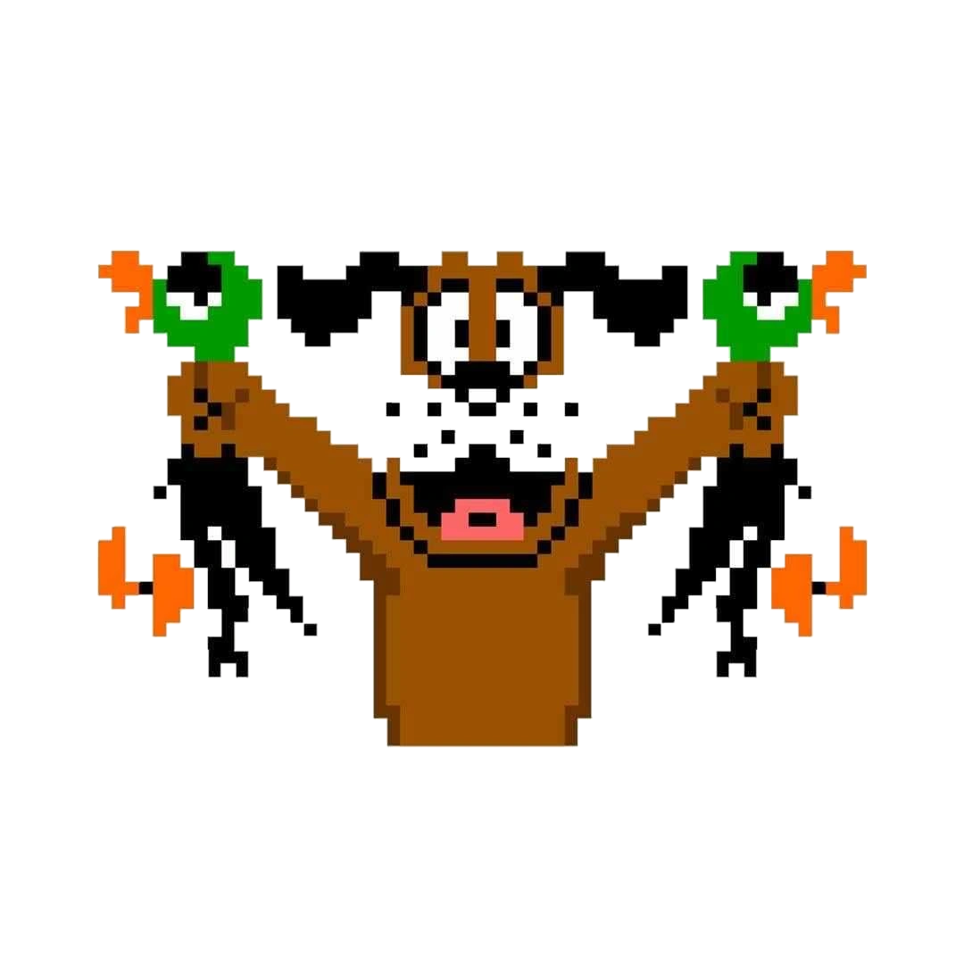 Duck Hunt Sticker
